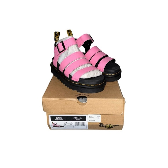 Dr. Martens Shoes - Dr. Martens Pink Sandals